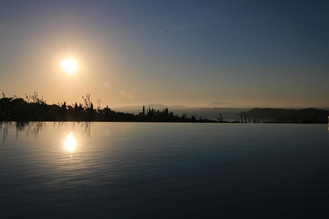 Sunset Sea View Villa 10 Afión Dış mekan fotoğraf