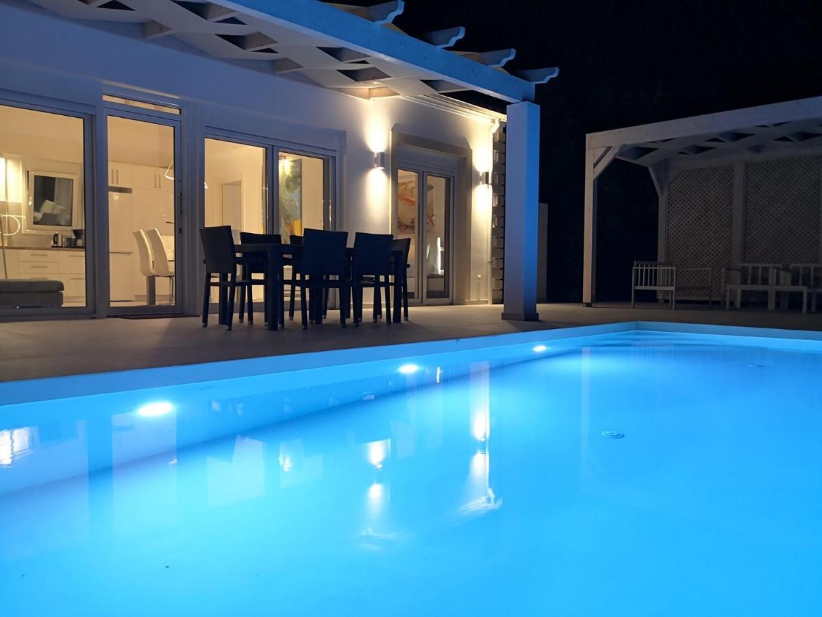 Sunset Sea View Villa 10 Afión Dış mekan fotoğraf